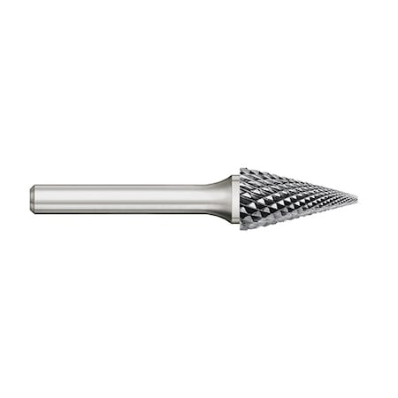 SM-42 Type SM Carbide Bur Pted Cone Double Cut